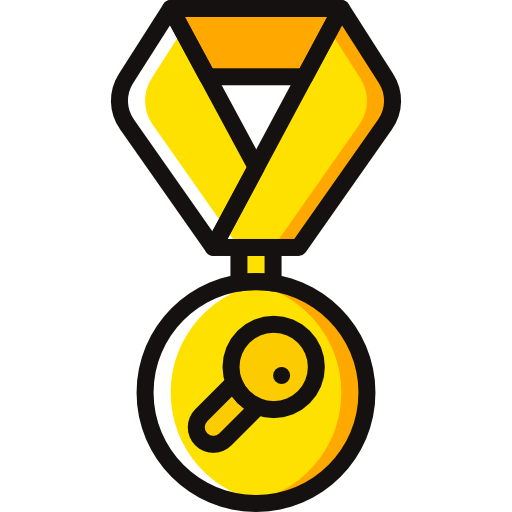 medaille Basic Miscellany Yellow icon