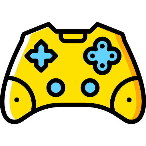 gamepad Basic Miscellany Yellow icona