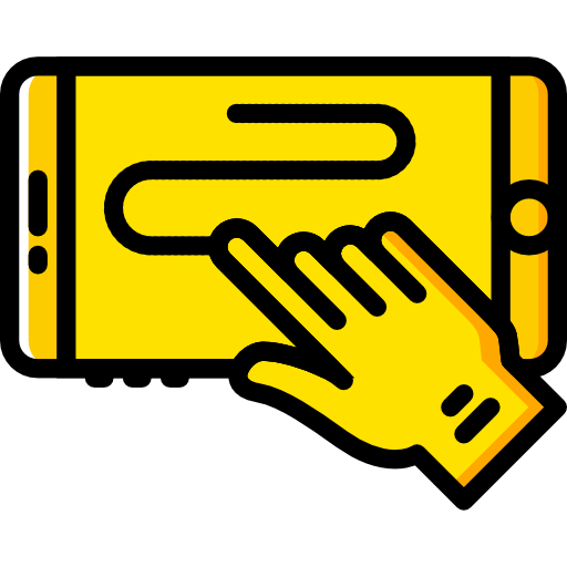 태블릿 Basic Miscellany Yellow icon