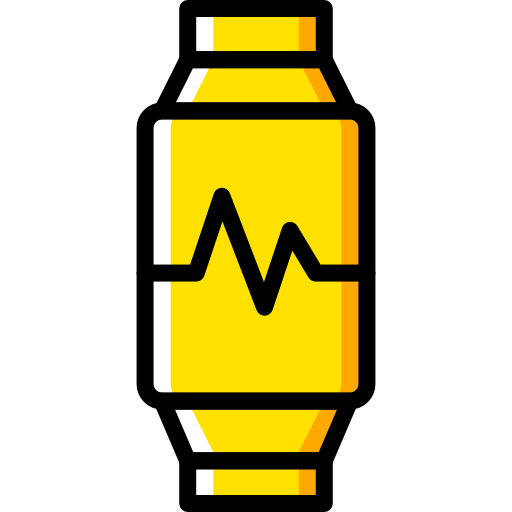 orologio intelligente Basic Miscellany Yellow icona