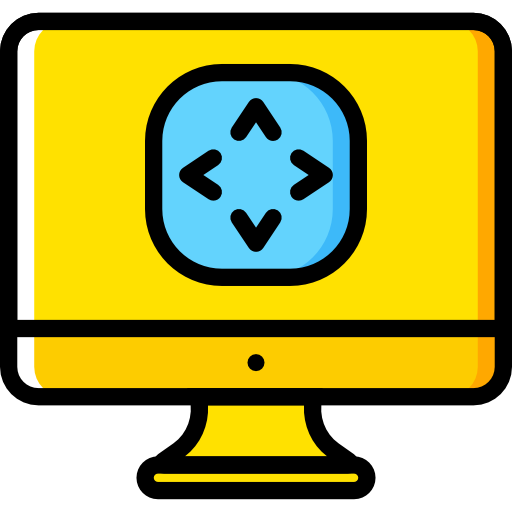 Monitor Basic Miscellany Yellow icon