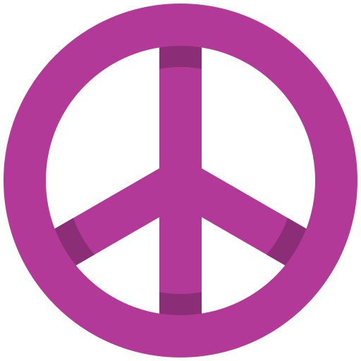 symbole de la paix Generic Flat Icône