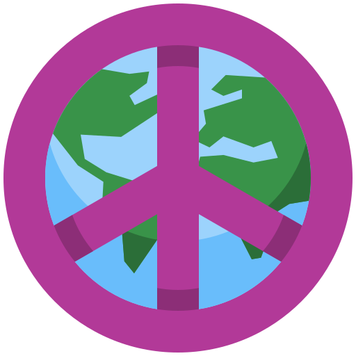 世界平和 Generic Flat icon