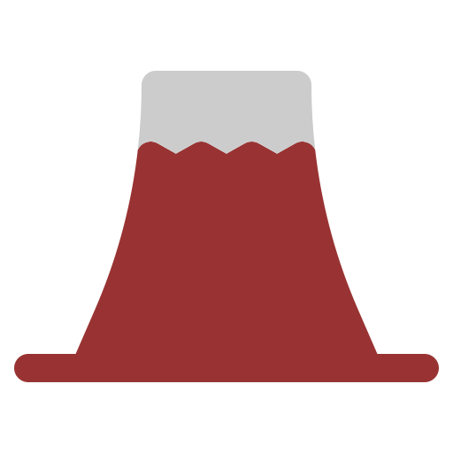 富士山 Generic Flat icon