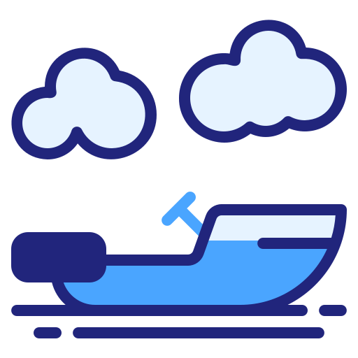 Лодка Generic Blue иконка
