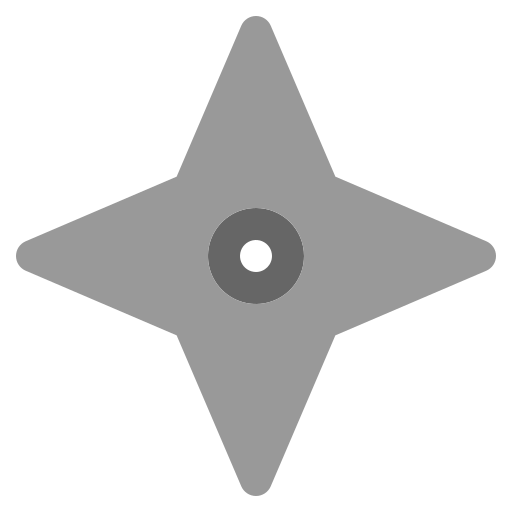 shuriken Generic Flat icona