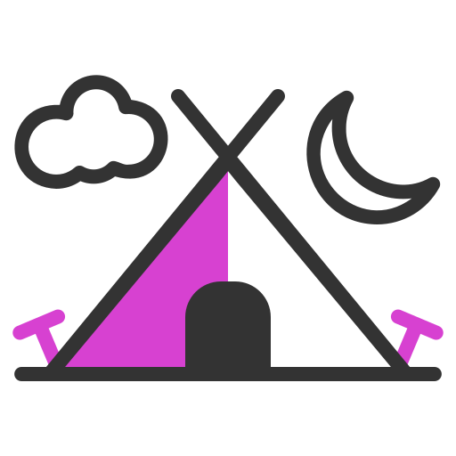 Tent Generic Fill & Lineal icon