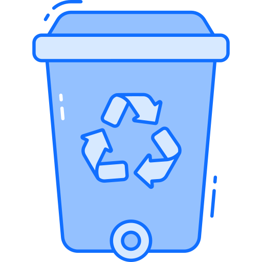 Recycle bin Generic Blue icon