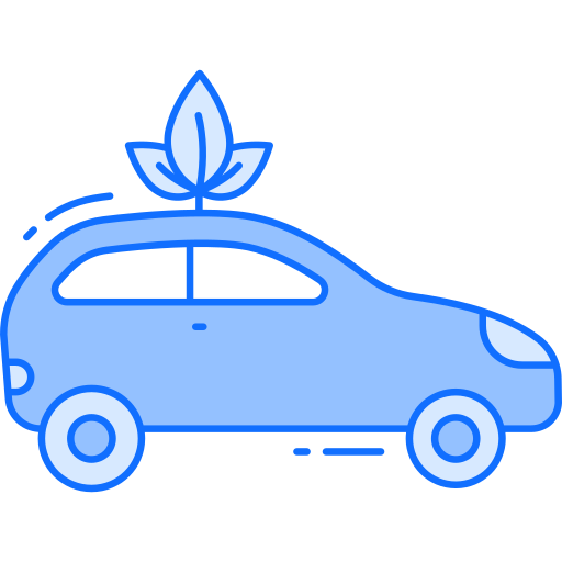 Eco car Generic Blue icon