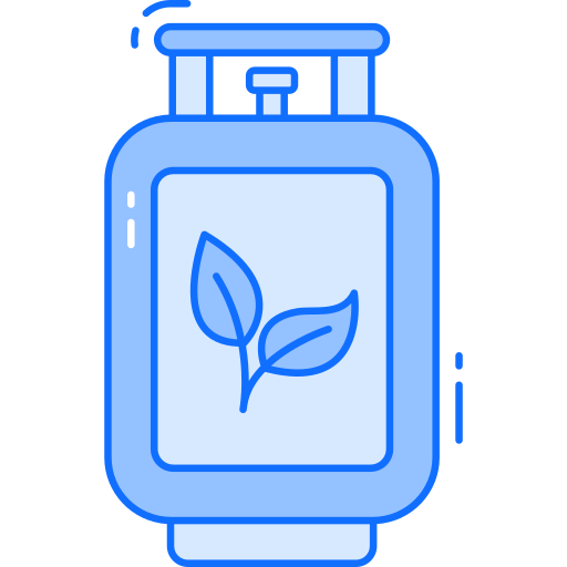 biogaz Generic Blue Icône