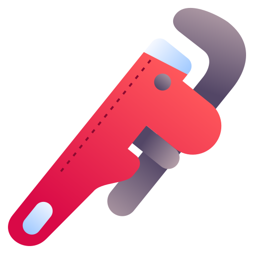 Pipe wrench Generic Flat Gradient icon