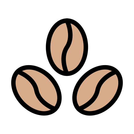 grãos de café Generic Outline Color Ícone