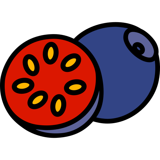 Bilberry Generic Outline Color icon