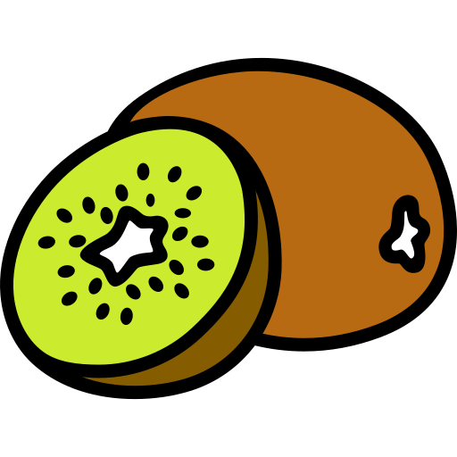 kiwi Generic Outline Color Ícone