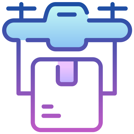 Drone Generic Lineal Color Gradient icon