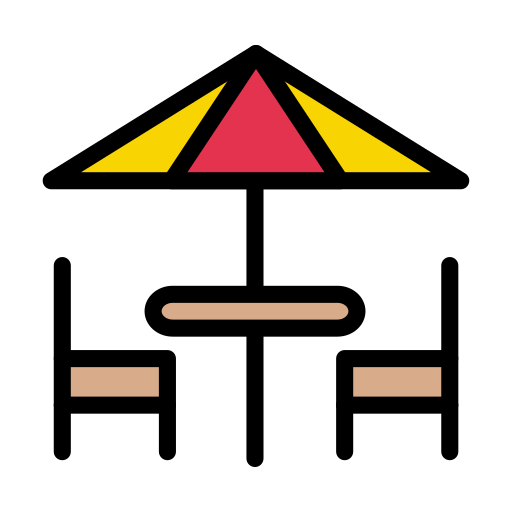 座席 Generic Outline Color icon