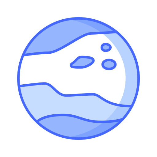 火星 Generic Blue icon