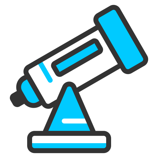 Telescope Generic Fill & Lineal icon