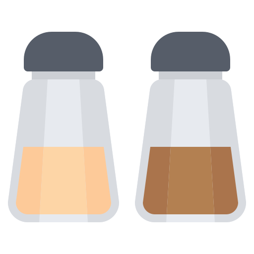 Salt and pepper Generic Flat icon