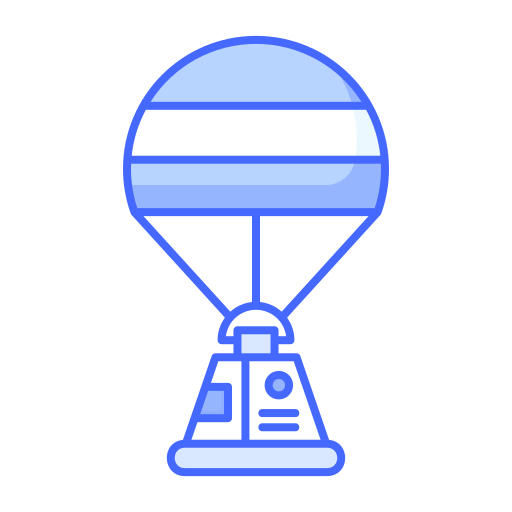 cápsula espacial Generic Blue icono