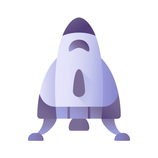 Space shuttle Generic Flat Gradient icon