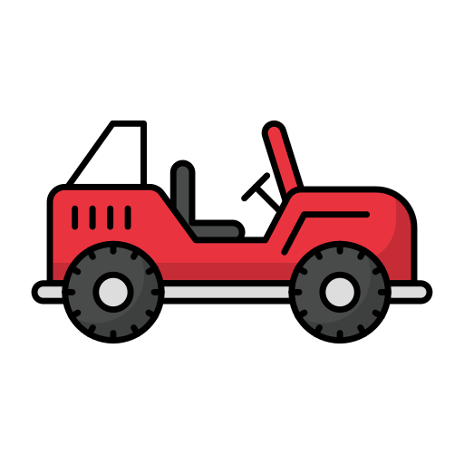 jeep Generic Outline Color ikona