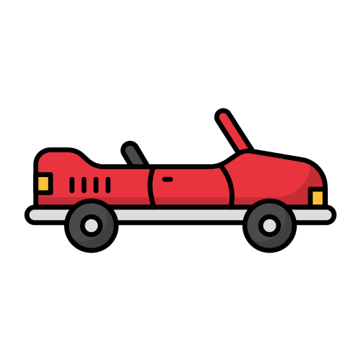 roadster Generic Outline Color icon