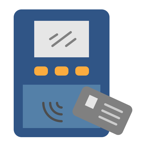 Swipe card Generic Flat icon