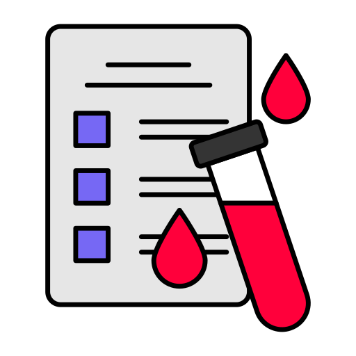 badanie krwi Generic Outline Color ikona