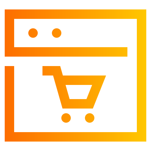 Онлайн шоппинг Generic Gradient иконка