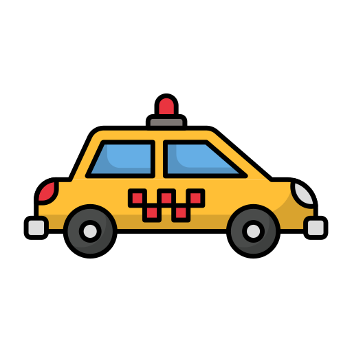 taxi Generic Outline Color icona