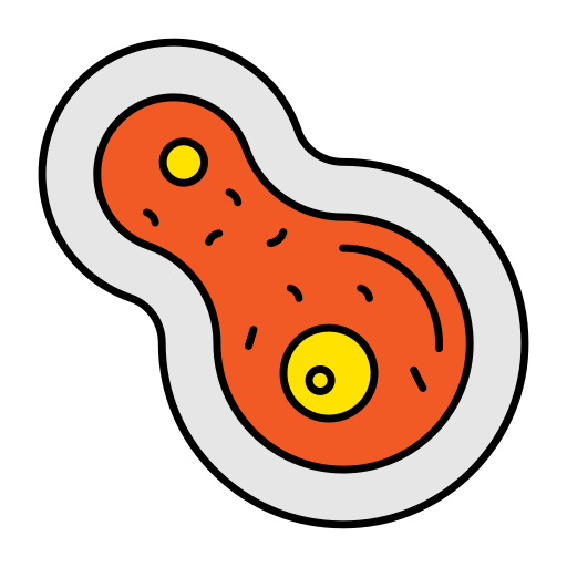 podział komórek Generic Outline Color ikona