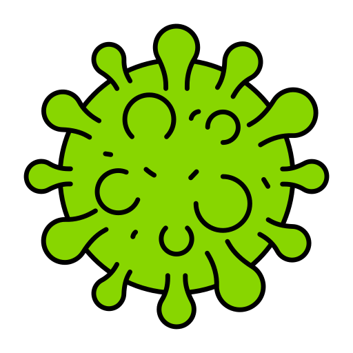 mikroorganizm Generic Outline Color ikona