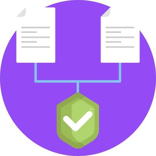 gegevensbescherming Generic Circular icoon
