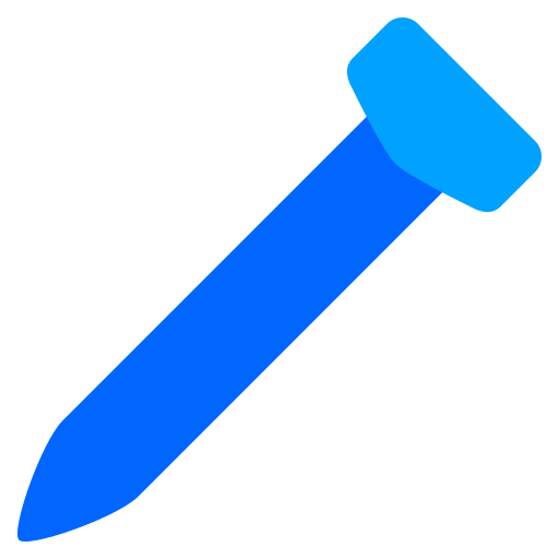 Screw Generic Blue icon