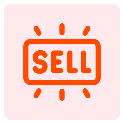 vendre Generic Square Icône