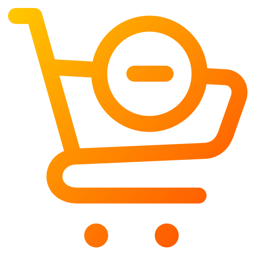 Remove from cart Generic Blue icon