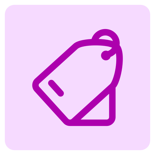 label-tag Generic Square icon