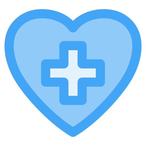 cuidado de la salud Generic Blue icono