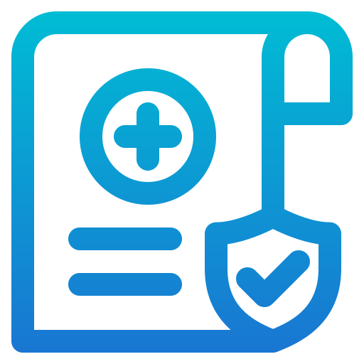 健康保険 Generic Gradient icon