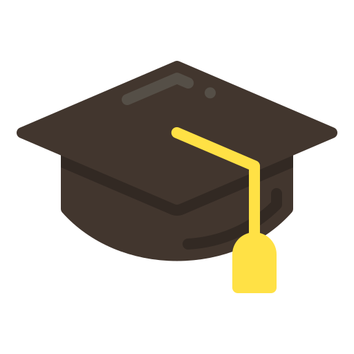 Graduation cap Generic Flat icon