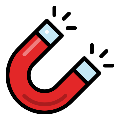 Magnet Generic Outline Color icon