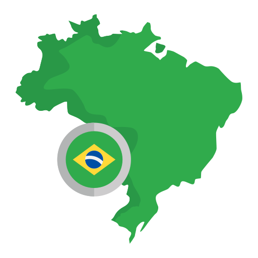 브라질 Generic Flat icon