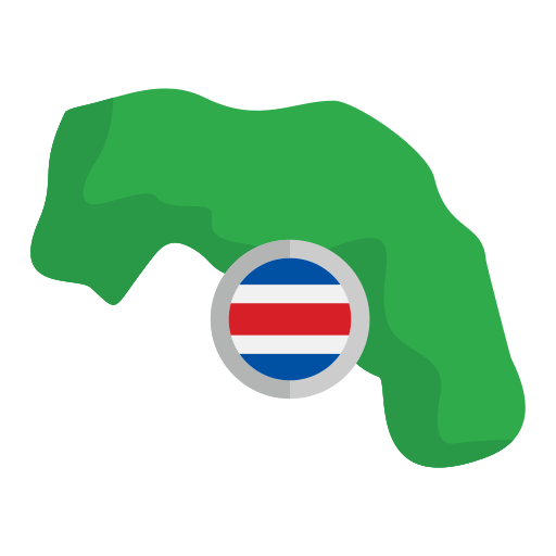 Коста-Рика Generic Flat иконка