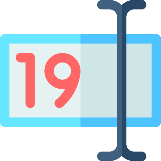 Numeric Basic Rounded Flat icon