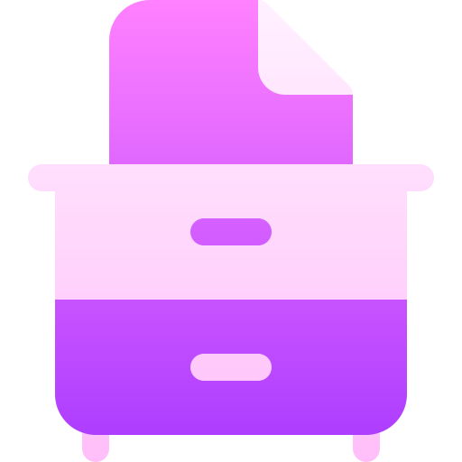 cajón Basic Gradient Gradient icono