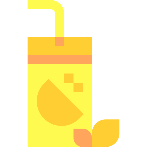 Lemon tea Basic Sheer Flat icon