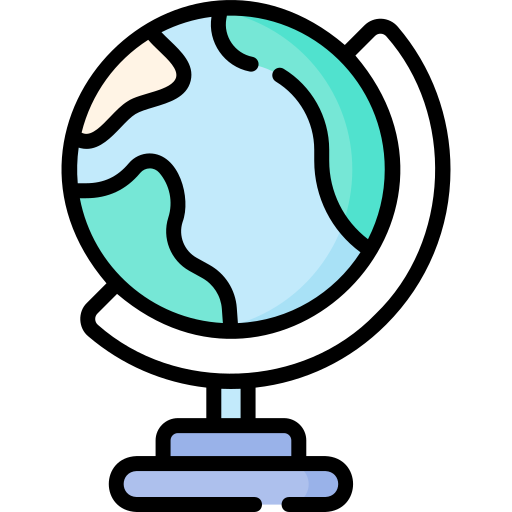 globus Kawaii Lineal color icon