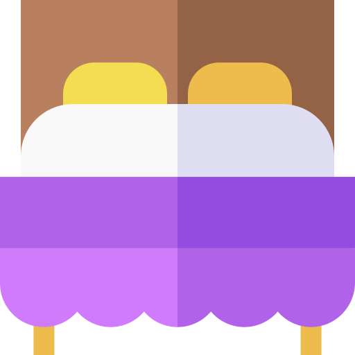 cama matrimonial Basic Straight Flat icono