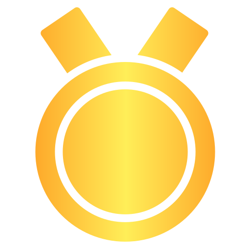 Medal Generic Flat Gradient icon